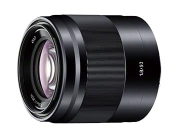 【中古】【39shop】SONYソニー★望遠単焦点レンズ APS-C E 50mm F1.8 OSS デジタル一眼カメラαEマウント用 純正レンズ SEL50F18 ブラック(非常に良い)|アトリエ絵利奈