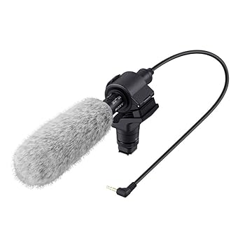 【中古】【39shop】SONYソニー★カメラ用マイク ガンシューティングマイクロフォン 鋭指向性 ウインドスクリーン ECM-CG60(非常に良い)｜アトリエ絵利奈