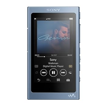 【中古】【39shop】ソニー★ウォークマン Aシリーズ 64GB NW-A47 : Bluetooth/microSD/ハイレゾ対応 最大39時間連続再生 2017年モデル ムーンリットブルー NW-A47 L(非常に良い)｜アトリエ絵利奈