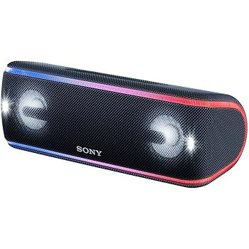【中古】【39shop】ソニー★ワイヤレスポータブルスピーカー 重低音モデル SRS-XB41 : 防水・防塵・防錆/Bluetooth/専用スマホアプリ対応 ライティング機能搭載 / マ(非常に良い)｜アトリエ絵利奈