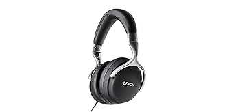 【中古】デノン Denon AH-GC25NC ノイズキャンセリングヘッドホン 無償性外辺部１番ウッド積み上げる 白いこと AH-GC25NCWTEM