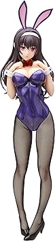 【中古】冴えない彼女の育てかた 霞ヶ丘 詩羽 バニーVer. 1/4スケール PVC製 塗装済み完成品フィギュア