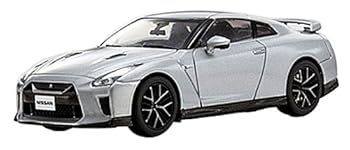 【中古】京商オリジナル 1/43 日産 GT-R 2017 シルバー 完成品