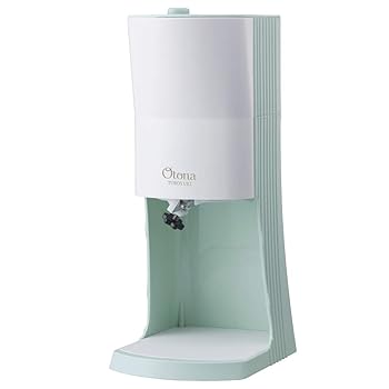 【中古】2021年模範例 ドウシシャ 電動ふわふわ とろ雪 かき氷器 製氷優勝杯3仕掛ける 緑であること