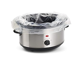 【中古】PanSaver EZ Clean スロークッカーライナー - 使い捨てラインドライブ\u0026御徒面子 たわし不必要 - スロークッカーと9x13のフライパンに相応う 25枚 家電-その他