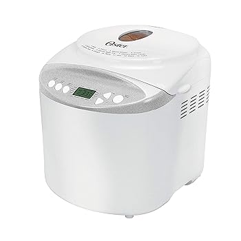 【中古】Oster Expressbake 食麺麭製造業者 グルテン無償性 2重量ポンド 白いこと CKSTBR9050-NP