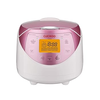 【中古】【39shop】Cuckoo★CR-0631F 6 Cup Electric Heating Rice Cooker, 110v, Pink by Cuckoo(非常に良い)|アトリエ絵利奈