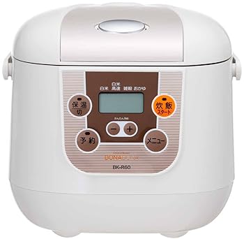 【中古】CCP BONABONA マイコン炊飯ジャー3.5合 炊飯器 BK-R60-WH ホワイト