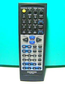 【中古】ONKYO オーディオリモコン RC-702S