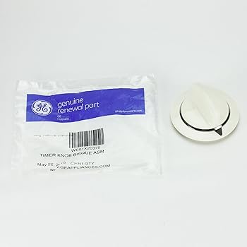 【中古】【39shop】Ge★WE01X20375 ドライヤーコントロールノブ純正OEM部品メーカーOEM部品オフホワイト(非常に良い)|アトリエ絵利奈