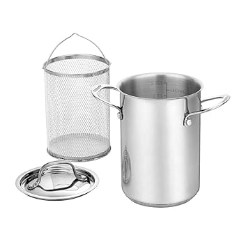 【中古】Cuisinart 3クォート 蒸気セット 3個 ステンレススチール