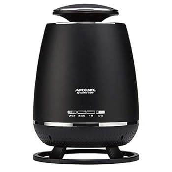 【中古】APIX アピックス 360°陶器暖房器 黒いこと FSWH-0638 BK