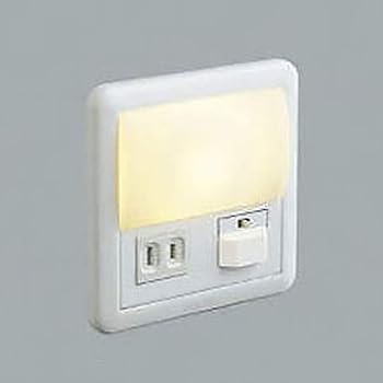 【中古】コイズミ照明 LEDフットライトON・OFFタイプ人感センサ付電球色 AB39990L