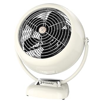 【中古】Vornado VFAN Sr. Vintage Whole Room Air Circulator, Vintage White by Vornado