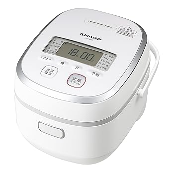 【中古】【39shop】シャープ★IHジャー炊飯器 最大5.5合 KS-HA10-W(非常に良い)|アトリエ絵利奈