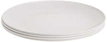 【中古】Nordic Ware 日常やって行く用一皿4仕掛ける 10in 白いこと 食器・カトラリー・グラス-食器