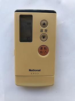 【中古】ナショナル エアコンリモコン A75C577
