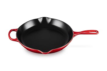 【中古】Le Creuset 鉄手持ち部分フライパン シグネチャ 11 3/4\