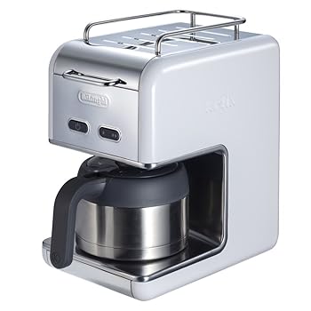 【中古】デロンギ kMix Collection ドリップコーヒーメーカー プレミアム ブラック CMB5T-WH CMB5T-WH