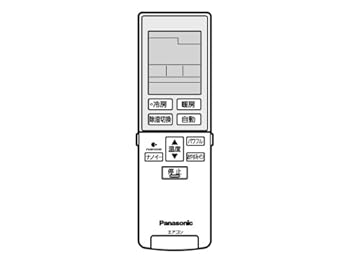 【中古】ゆうパケット対応品 パナソニック　エアコン用リモコン　CWA75C3952X　エアコンCS-A* アルファベットで始まるリモコン