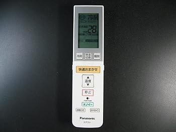 【中古】パナソニック エアコンリモコン A75C3301