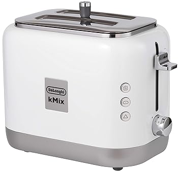 【中古】De\u0027Longhi デロンギ ポップアップトースター ケーミックス kMix TCX752J-WH 乾杯 食麺麭 片面焼き能力のある 5~10枚切り 焼き目自然調整5座標軸 焼き目チ