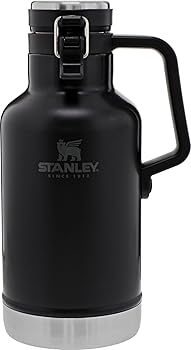 【中古】Stanley クラシック 注ぎやすいグロウラー 64オンス マットブラック