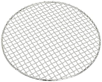 【中古】遠藤商事 焼網 業務用 クリンプ目 丸型 30cm 18-8ステンレス 日本製 DTH06030