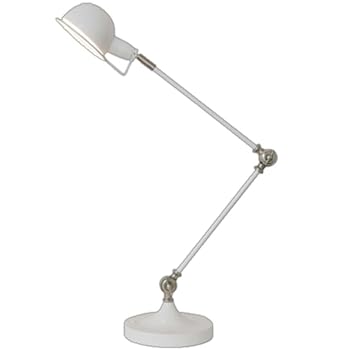 【中古】ハモサ HERMOSA 事務机照明ランプ EN-004WH クフモデスクランプ 白いこと