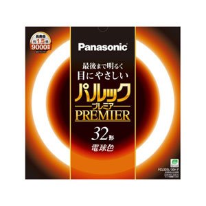 【中古】パナソニック 丸形蛍光灯FCL パルックプレミア 32W形 G10q 電球色 FCL32EL30HF