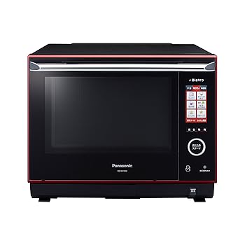 【中古】パナソニック ビストロ スチームオーブンレンジ 30L ルージュブラック NE-BS1300-RK