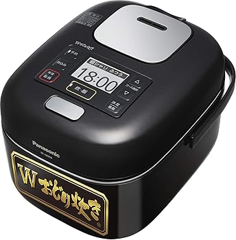 【中古】【39shop】パナソニック★炊飯器 3合 一人暮らし 可変圧力IH Wおどり炊き シャインブラック SR-JW058-KK(非常に良い)｜アトリエ絵利奈
