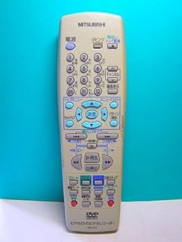 【中古】三菱 ビデオ・DVDリモコン RM-D15