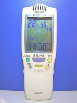 【中古】【39shop】三洋電機★エアコンリモコン RCS-EN1(非常に良い)|アトリエ絵利奈