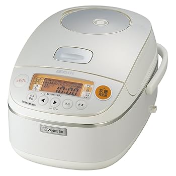 【中古】象印 圧力IH炊飯器 5.5合 ホワイト NP-BC10-WA