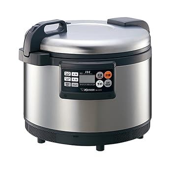 【中古】【39shop】象印★NH-GE54-XA ステンレス 業務用IH炊飯ジャー 単相200V(非常に良い)|アトリエ絵利奈