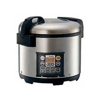【中古】象印 炊飯器 2升 業務用マイコン炊飯ジャー 極め炊き ステンレス NS-QC36-XA