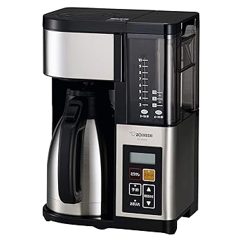 【中古】象印 珈琲製造業者 10杯用 ステンレス鋼入れもの 外して洗える水貯蔵タンク ステンレスメッシュフィルター 調査報告ろ波器 コーヒー通 ステンレス鋼ブラジャー