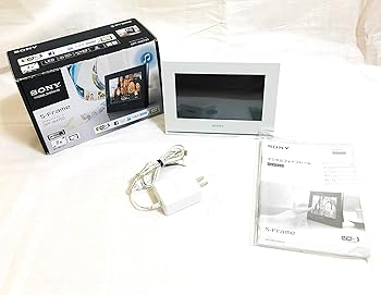 【中古】【39shop】ソニー★デジタルフォトフレーム WA700 ホワイト DPF-WA700/W(非常に良い)|アトリエ絵利奈