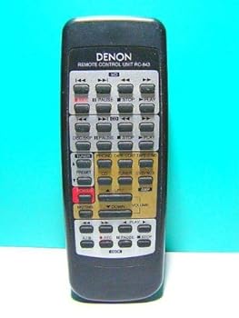 【中古】デノン オーディオ遠隔操作 RC-843