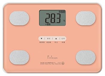 【中古】タニタ 体重 体組成計 ピンク FS-102 PK フィットスキャン 乗るだけで電源オン 5,998円