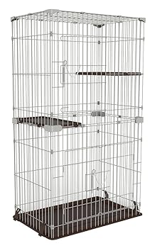 【中古】マルカン キャットフレンドルーム スリム2段 2段