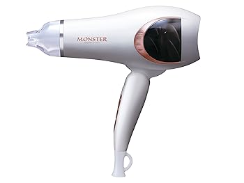 【中古】【39shop】コイズミ★ヘアドライヤー モンスター 大風量 ホワイト KHD-W710/W(非常に良い)|アトリエ絵利奈