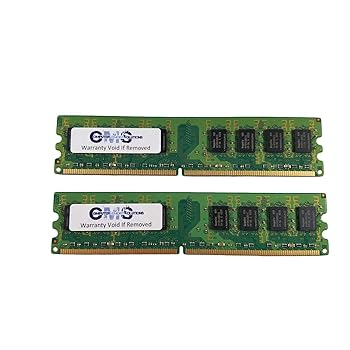 【中古】2 GB 2 x 1gb メモリRam 4ゲートウェイgm5260、gm5266e、gm5410e、gm5410h、gm5420 Deskt by CMS a100