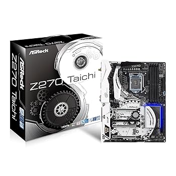 【中古】ASRock Intel Z270手当て仕掛ける積み上げる ATXお母さんゲーム盤 Z270 Taichi