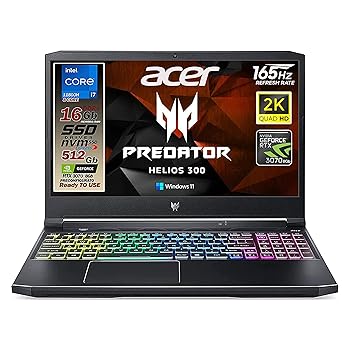 【中古】エイサーAcer Predator Helios 300 Gaming Laptop, 15.6\