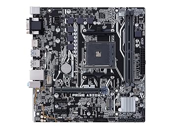 【中古】ASUS AMD A320搭載 マザーボード Socket AM4対応 PRIME A320M-KmicroATX