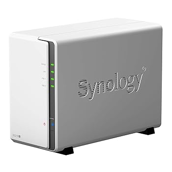 【中古】NAS一揃いの道具Synology DiskStation DS218j 2ベイ / デュアル中核グループ中央処理装置積み上げる / 512MB記憶装置積み上げる 多役立つことな未経験者向け