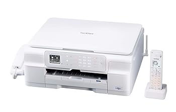 【中古】brother A4インクジェット印刷人練りあわせる機/FAX/10/12ipm/無線電話ローカルエリアネットワーク/デジタル子機1台 MFC-J727D