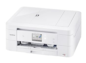 【中古】brother プリンター A4 インクジェット複合機 PRIVIO DCP-J963N-W ホワイト 両面印刷/有線・無線LAN/レーベル印刷/ADF